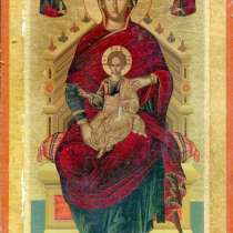 Икона Богородица с младенцем на престоле, в Владимире