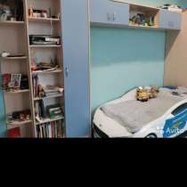 Детский гарнитур шкаф +кровать, в Москве