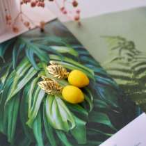 Серьги с лимоном, в Казани