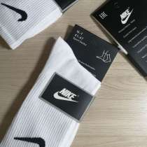 Качественные белые высоки носки Nike, в Москве