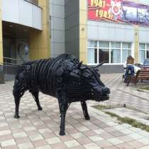 Арт-объект "Бык", в Омске