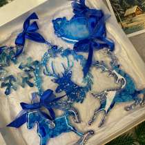 Ёлочные игрушки из эпоксидной смолы, в Томске