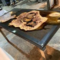 Столы из эпоксидной смолы на заказ, в Москве