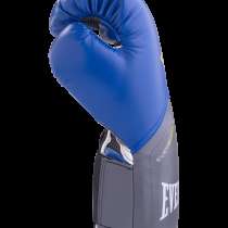 Перчатки боксерские Pro Style Elite 2212E, 12oz, к/з, синие, в Сочи