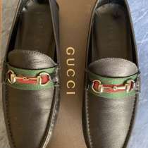 Летние туфли мокасины GUCCI, в Уфе