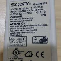 Блок питания адаптер зарядное устройство SONY AC-V012C, в Сыктывкаре