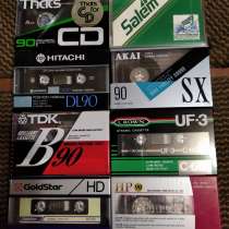 Аудиокассеты запечатанные кассеты, в г.Макеевка