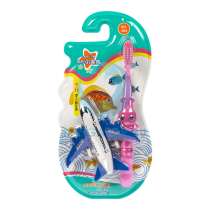 Детская зубная щетка Corlyse kids Plane NO.306 с игрушкой, в Москве