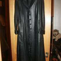 Плащ-пальто женский кожаный, в Москве