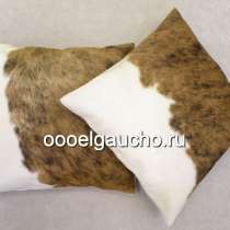 Декоративные подушки из шкур коров, лисы и чернобурки, в Москве