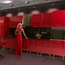 кухонный гарнитур с гнутыми шкафами, в Москве