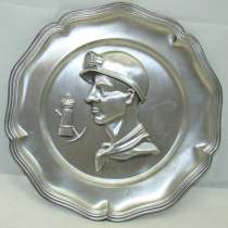 Шахтер тарелка декоративная (W231), в Москве