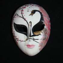 Маска венецианская маленькая декоративная (U928), в Москве