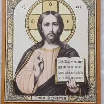 Икона старинная Иисус Христос Вседержитель, в Москве