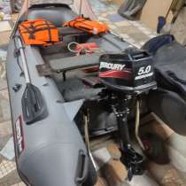 Лодка &laquo;Хантер&raquo; с мотором MERCURY, в Березовский