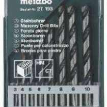 Набор сверл по бетону Metabo 627193000, в г.Тирасполь