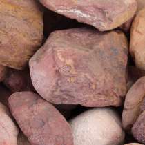 Природный камень Фельзит розовый галтованный, в Москве