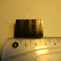 Значок.природный минерал:Магнетит-гематит?,на алюмин. основе, в г.Ереван
