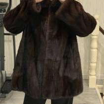 Натуральный норковый полушубок, в Твери