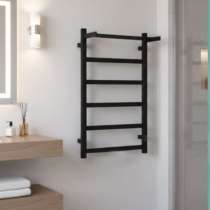 Полотенцесушитель электрический черный, в Рязани