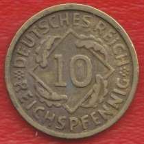 Германия 10 пфеннигов 1930 D Мюнхен, в Орле