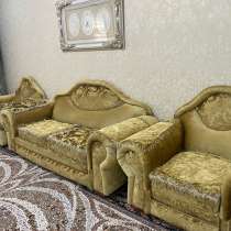 Продается диван с креслами в хорошем состоянии, в г.Актау