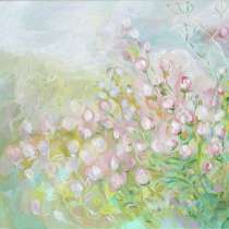 Картина "Розовые бутоны" 60х50см, холст акрил, в г.Могилёв