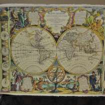 Старинные гравюры и географические карты 12 - 18 веков, в Нижнем Новгороде
