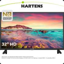 Новый телевизор Hartens Телевизор HT-32H06B-VZ/M 32" HD, чер, в Санкт-Петербурге