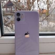 11 IPhone фиолетовый 64gb, в Воронеже