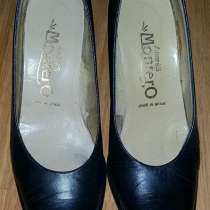 Туфли женские чёрные кожаные Испания 36 размер, в Сыктывкаре