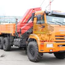 Бортовой автомобиль КАМАЗ 43118 с КМУ ИМ-320А, в Красноярске