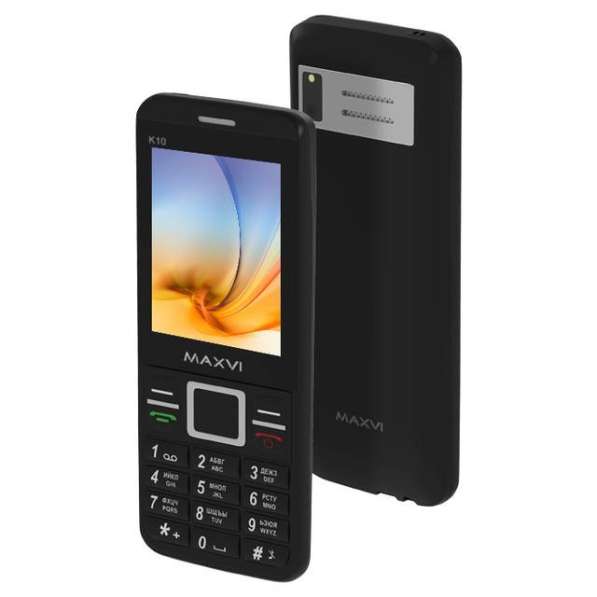 Телефон мобильный MAXVI K10 BLACK