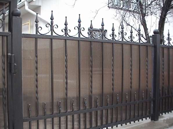 Ворота и заборы в Москве фото 20