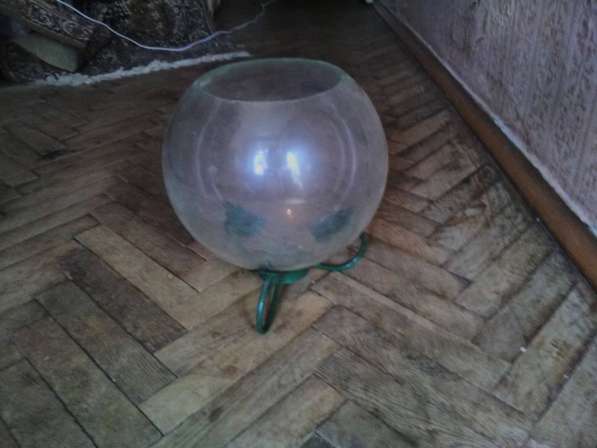 Винтажный аквариум- шар. 10 литров
