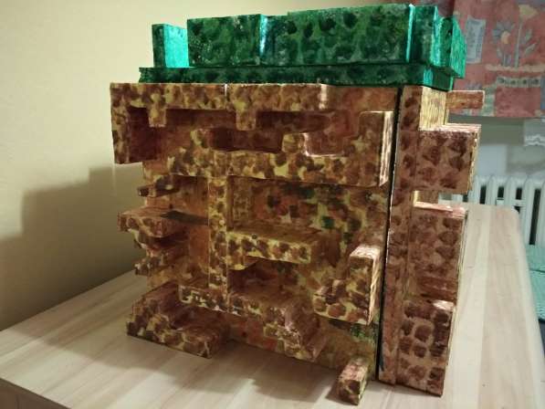 Minecraft лабиринт для хомяка в фото 7