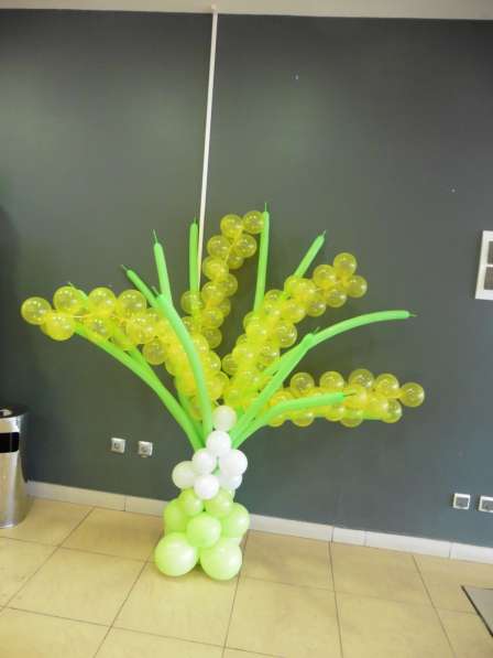 Фигуры из воздушных шаров, цветы из шаров в Ижевске фото 7