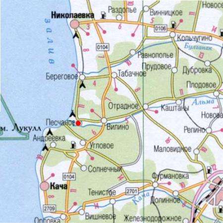Продается земельный участок в Бахчисарайском районе в с. Песчаное, на Юго-Западном побережье Крыма, в Симферополе