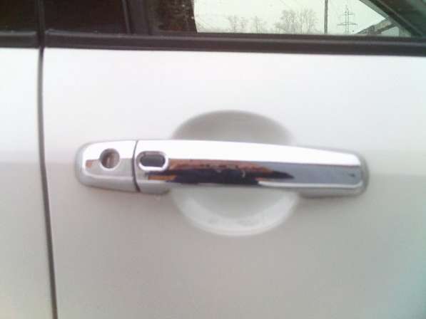 Накладки на ручки дверей хром Suzuki Swift в Омске фото 3