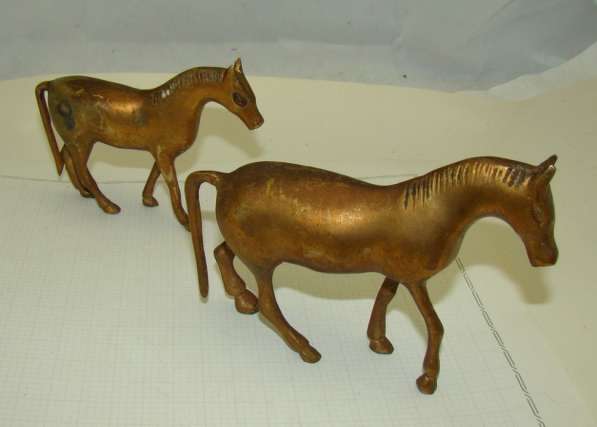 Фигурки латунные Лошади (Q638) в Москве фото 5