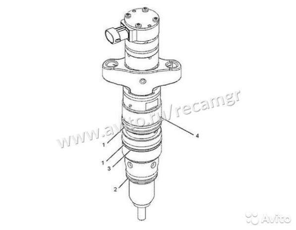 Форсунка Cat Новая в Москве