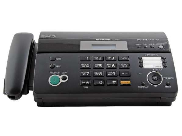 Продам факсимильный аппарат Panasonic KX-FT982RUB (black)