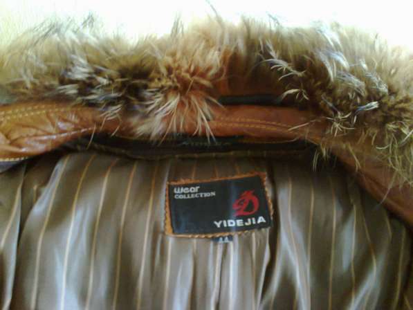Куртка кожаная межсезонная (зима-осень-весна) в Волгограде фото 4