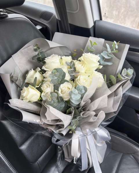 Розы доставка Алматы цветы в фото 3