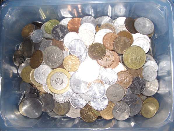 Иностранные монеты на вес. От 1 килограмма в Москве фото 6