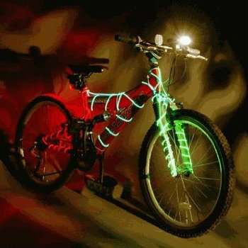 Подсветка велосипеда Холодным неоном в Краснодаре фото 3