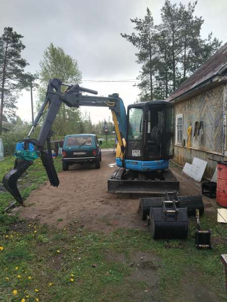 Мини экскаватор, 3.8 т, услуги, аренда