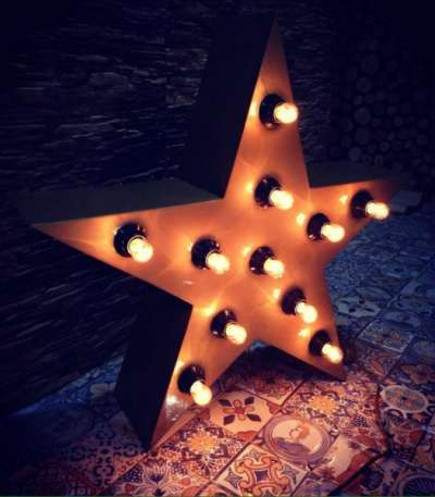 Декоративная звезда-светильник "ST в Москве фото 8