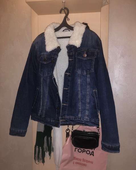 Куртка джинсовая. Тёплая