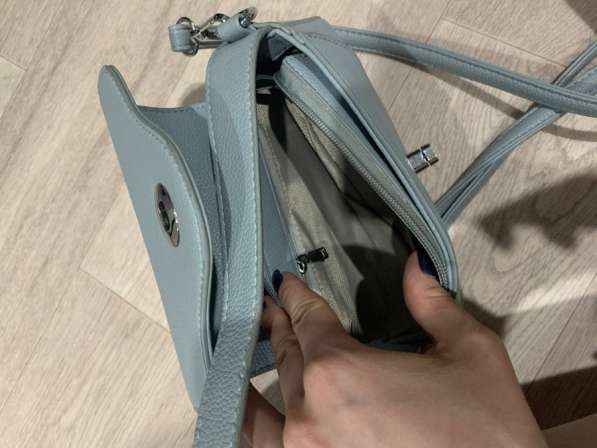 Сумочка голубая маленькая в Красноярске